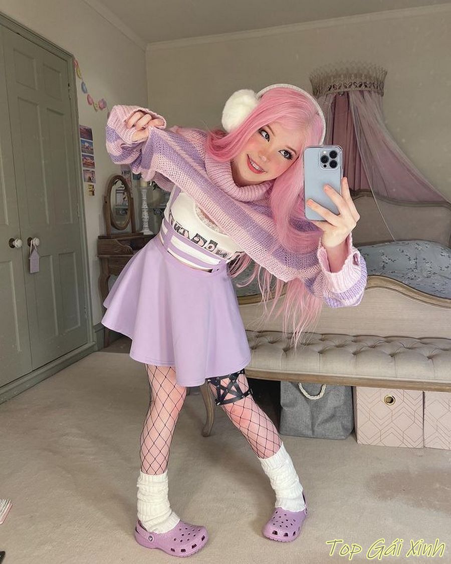 ảnh Belle Delphine nude khiêu gợi 29