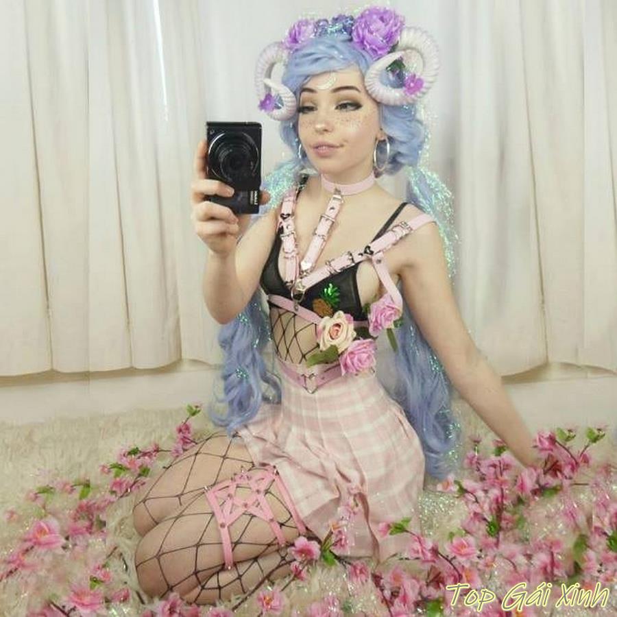 ảnh Belle Delphine nude khiêu gợi 47