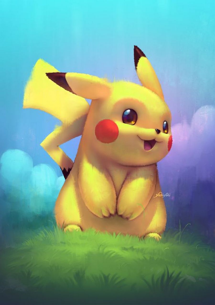 hình nền pikachu dễ thương 47