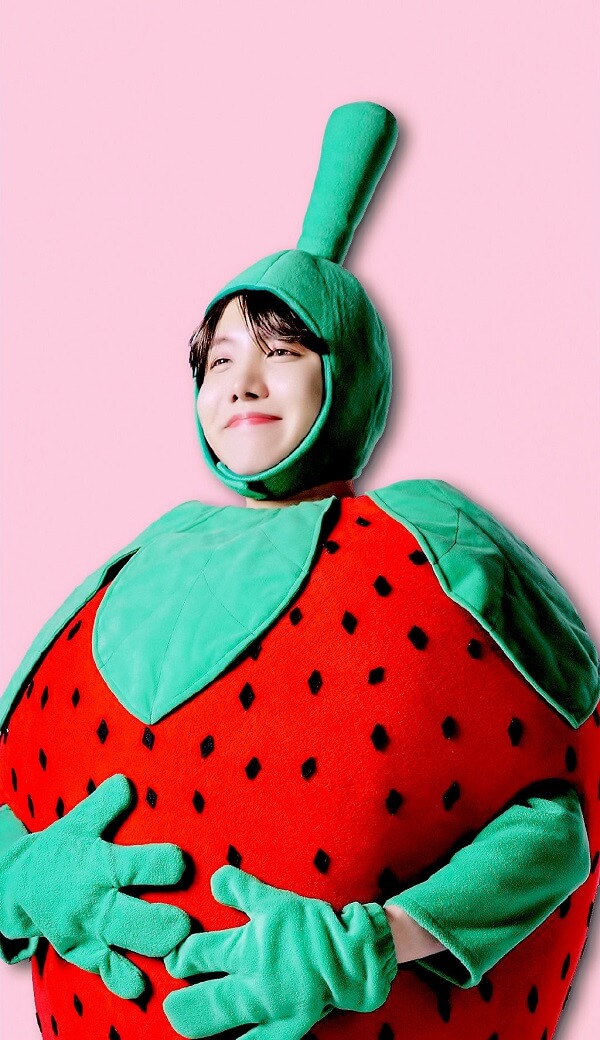 Strawberry hình nền dâu tây cute 5