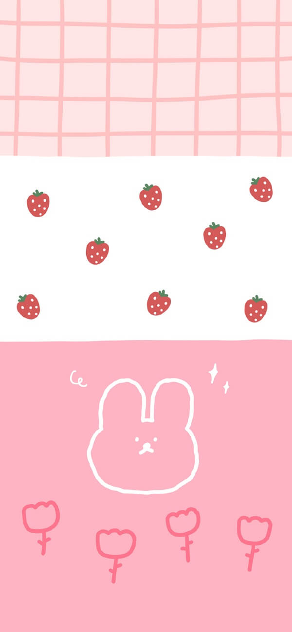 Strawberry hình nền dâu tây cute 6