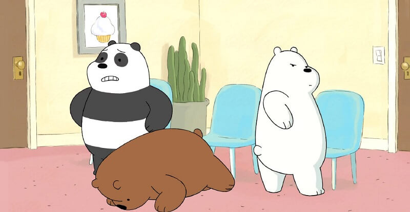 We bare bears hình nền cute 9