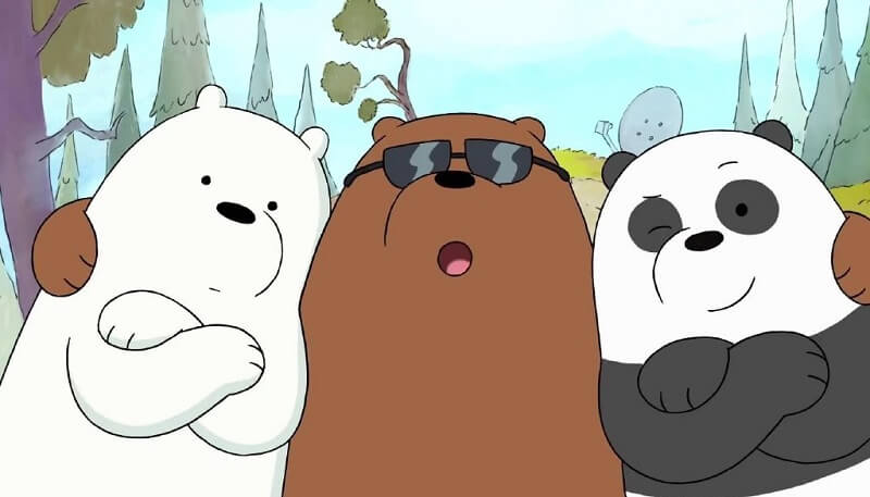 We bare bears hình nền cute 10