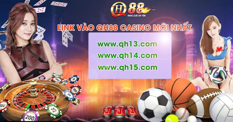 Hình 2: Cách vào QH88 bằng link mới nhất