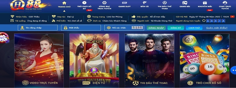 Kho game giải trí QH88 đặc sắc