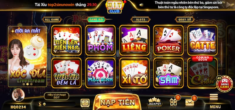 Game Bài Hit Club luôn không ngừng cải tiến và mang đến nhiều ưu điểm lớn