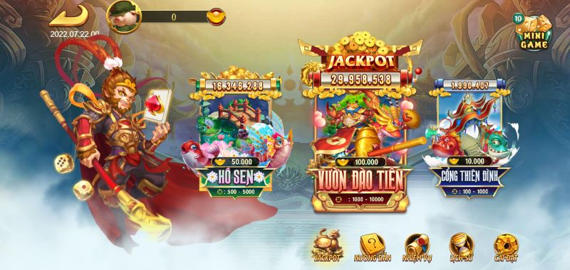 Tham quan sơ qua về sảnh chơi bắn cá của game bai doi thuong IWIN 