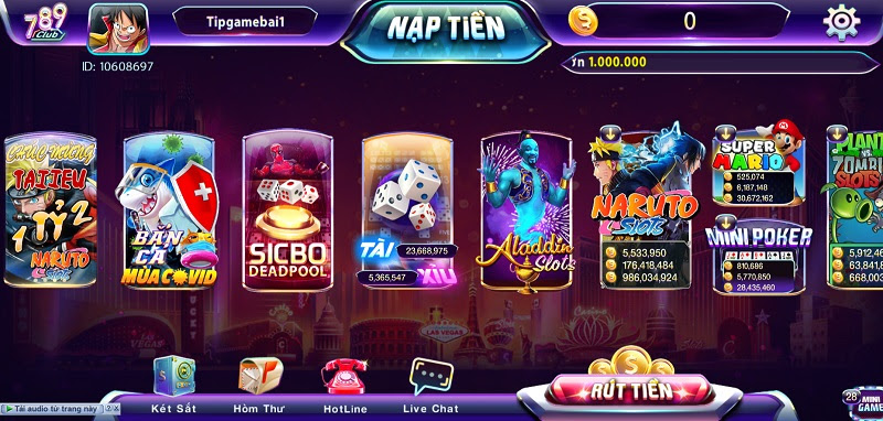 Tổng quan game Phỏm trực tuyến của cổng game 789club