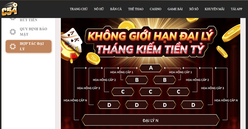 Trở thành một Đại lý C54 có nghĩa là gì?