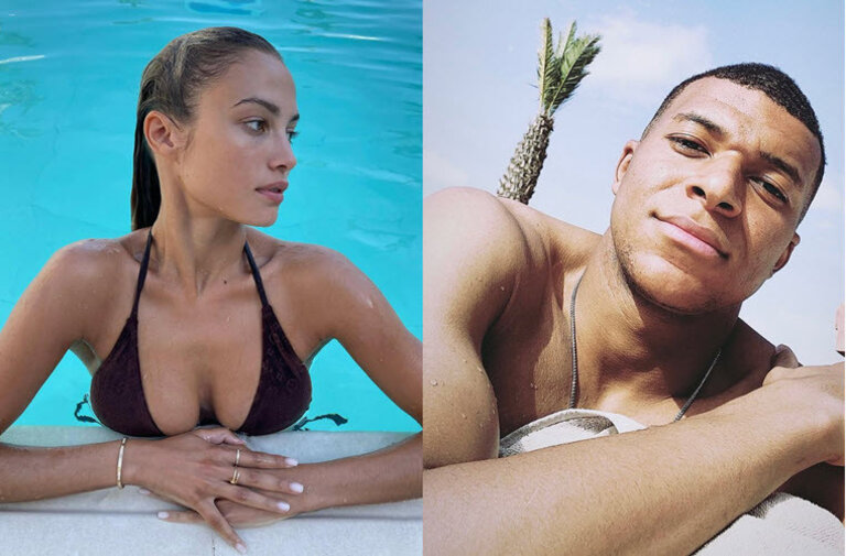 Mbappe được cho là đang hẹn hò với siêu mẫu người Bỉ - Rose Bertram