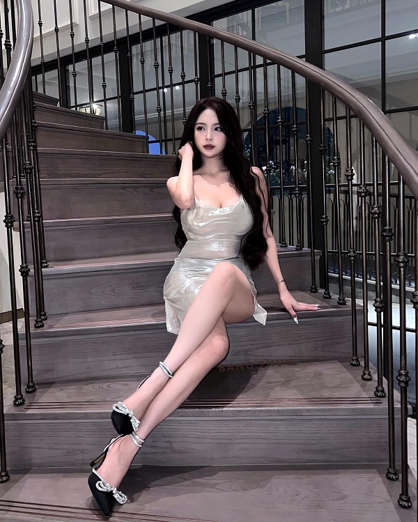 Ảnh tiktoker Trương An Thư sexy 2