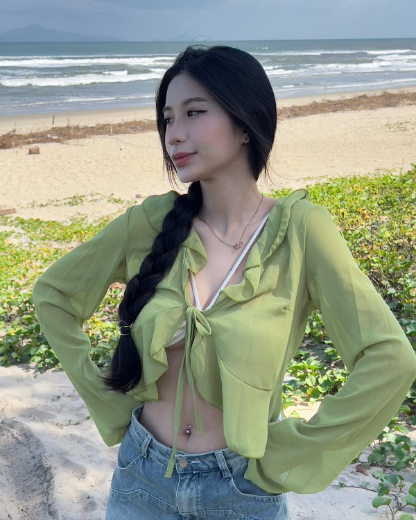 Ảnh tiktoker Kim Anh sexy 14