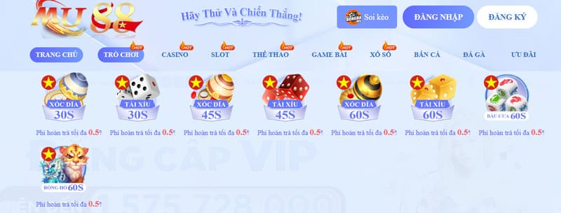 Nhà cái Mu88 được trải nghiệm những thể loại game nào