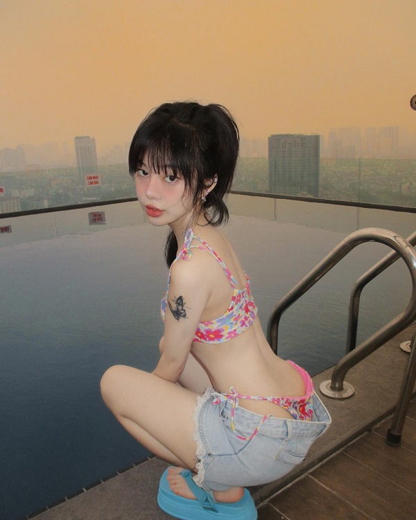 Ảnh hotgirl Hải An bikini cuốn hút 10