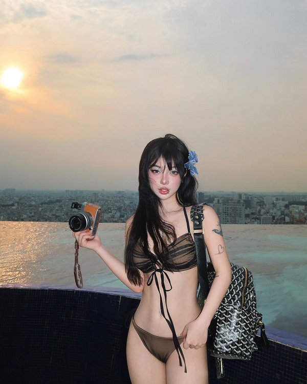 Ảnh hotgirl Hải An bikini cuốn hút 5