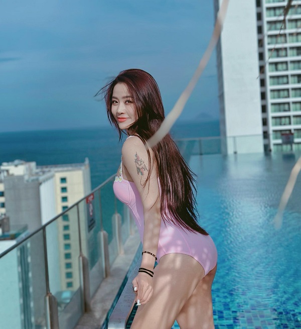 Ảnh hotgirl Trà Thanh Lương bikini 6